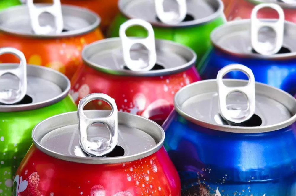 Soda cans